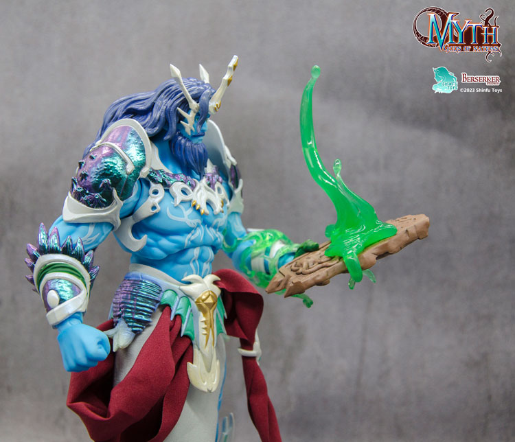 フィギュア神話シリーズ、ドワーフ 神話シリーズ M03 ポセイドン 1/12スケール可動フィギュア