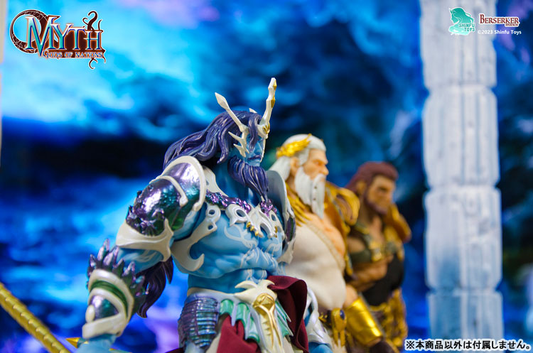 神話シリーズ M03 ポセイドン 1/12スケール可動フィギュア