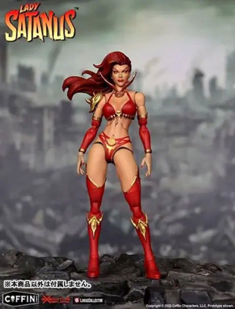 エグゼクティブレプリカズ 1/12 レディ・サタナス　フィギュア エグゼクティブレプリカズ 1/12 レディ・サタナス フィギュア