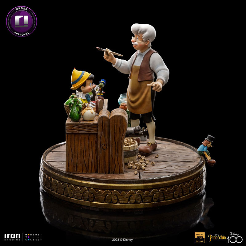 ディズニー　ピノキオ　アイアン・スタジオ　アートスケール1/10スケール 1/10 ピノキオ アイアン・スタジオ スタチュー アートスケール