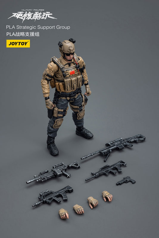 ミリタリーフィギュア PLA戦略支援部隊 1/18スケールフィギュア[JOYTOY