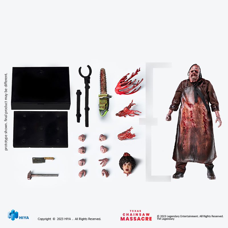 悪魔のいけにえ -レザーフェイス・リターンズ- 1/12 アクション