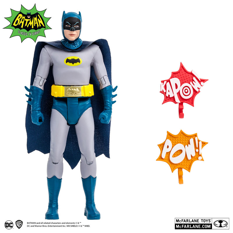 DCレトロ 6インチ・アクションフィギュア ロビン&バットマン　1966年TV DCコミックス』【DCレトロ】6インチ・アクションフィギュア