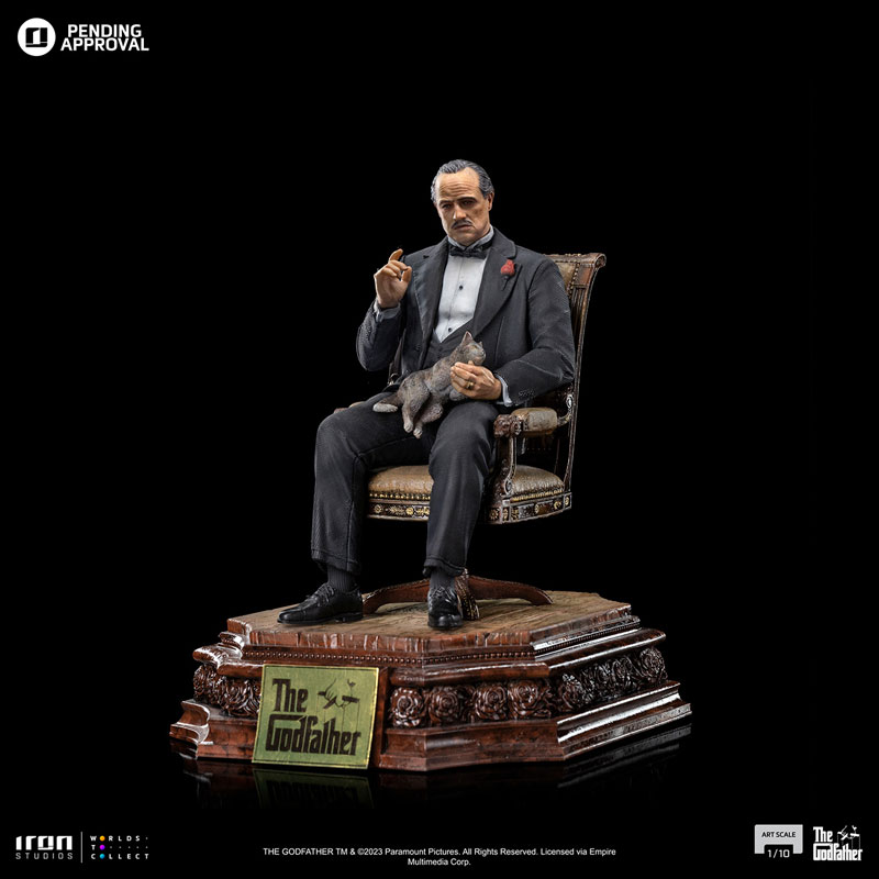 ヴィトー・コルレオーネ ゴッドファーザーIronStudios/アイアンスタジオ Statue Don Vito Corleone - Godfather - Art Scale 1/10 - Iron