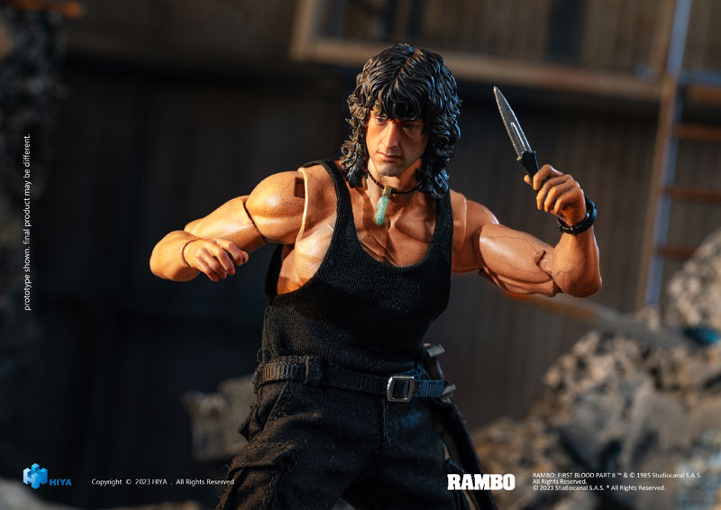 ランボー3/怒りのアフガン 1/12 アクションフィギュア ランボー