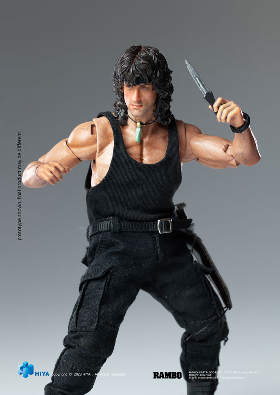 Hiya Toys ハイヤトイズ ランボー3/怒りのアフガン　フィギュア HIYA 1/12 ランボー3 怒りのアフガン ジョン・ランボー 可動