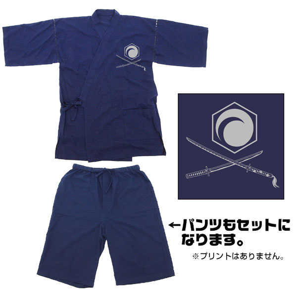 コスパ・デポ限定 東方Project 楼観剣＆白楼剣 甚平/NAVY-M[コスパ