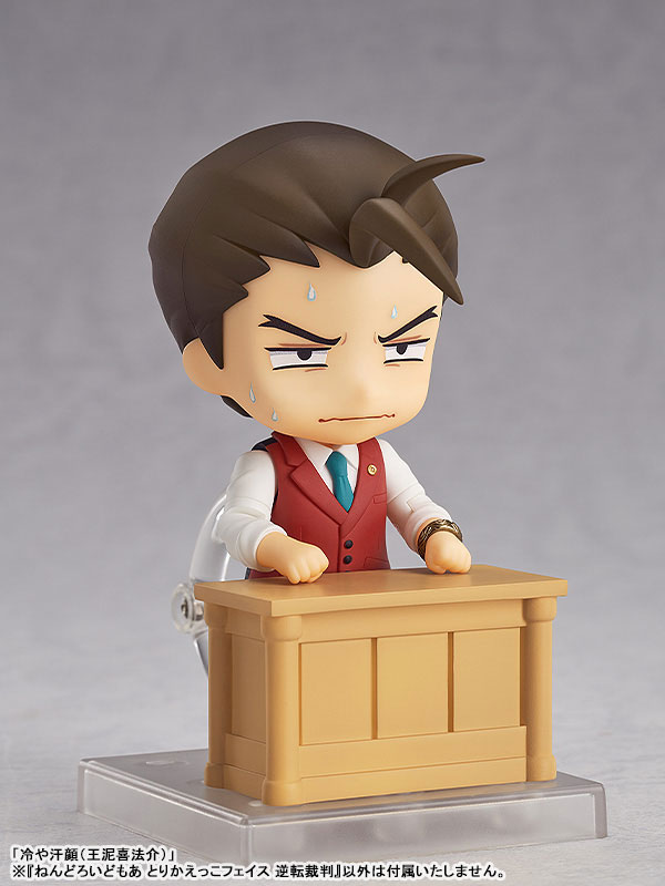 ねんどろいどもあ とりかえっこフェイス 逆転裁判　全6種セット ねんどろいどもあ とりかえっこフェイス 逆転裁判