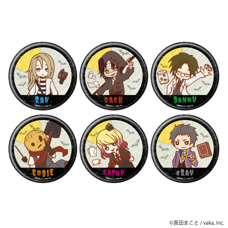 缶バッジ「殺戮の天使」01/ レトロアートイラスト 6個入りBOX[A3