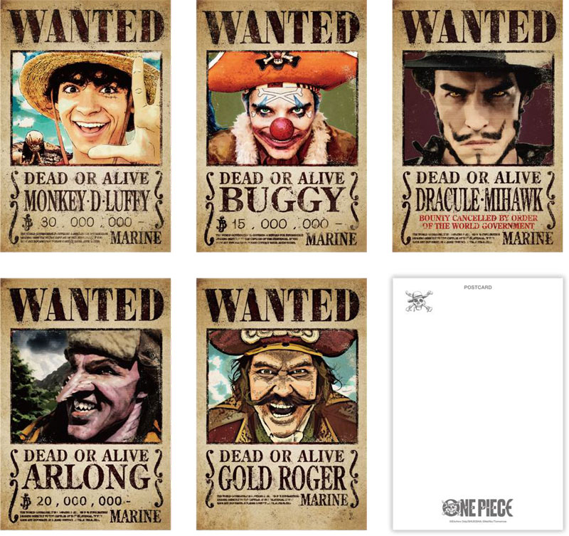 レトロ ワンピース WANTEDポスター　9枚セット Yahoo!オークション - 新品 ワンピース Wanted ポスター 1BOX9個