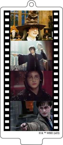 ハリーポッター フィルム風アクリルキーホルダー スタンド付き