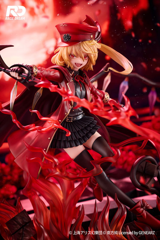 東方プロジェクト フランドール・スカーレット軍服Ver. 1/6 フィギュア RAISE DREAM 東方Project 1/6 フランドール・スカーレット 軍服