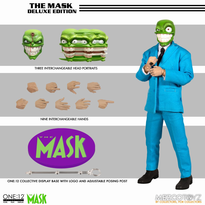 メズコ ワン MASK ダークホースザ・マスク 1/12 アクションフィギュア ワン12コレクティブ/ MASK by ダークホース： ザ・マスク 1/12