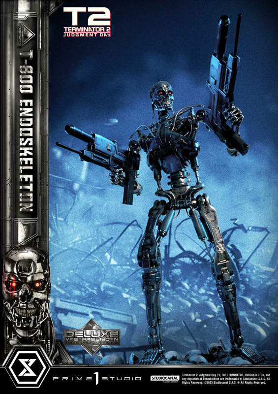 ミュージアムマスターライン ターミネーター T-800 エンドスケルトン ミュージアムマスターラインターミネーター2 T-800エンド