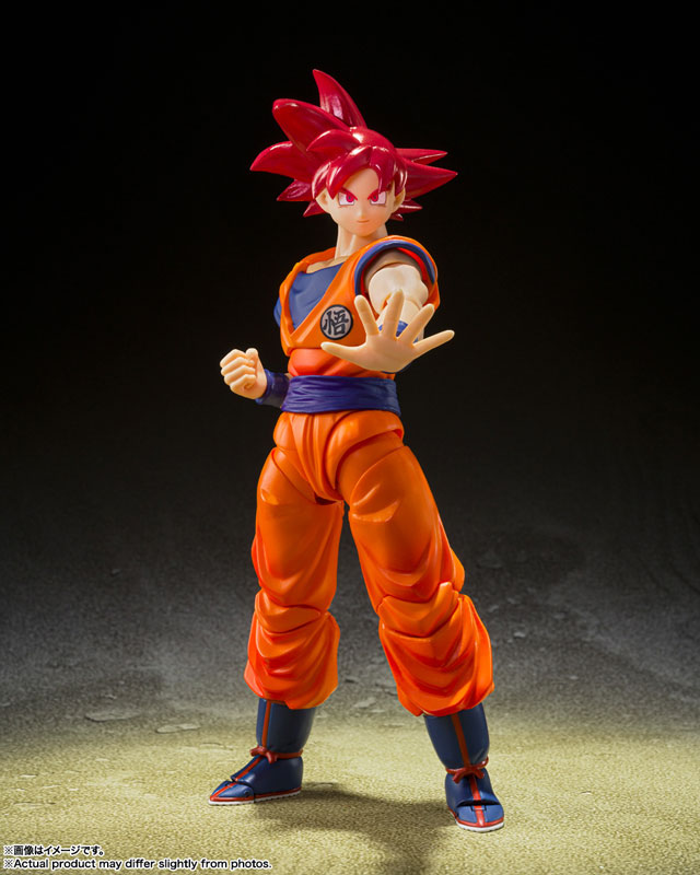 S.H.Figuarts スーパーサイヤ人ゴッド孫悟空-正しき心がもたらすサイヤ人の神- 『ドラゴンボール超』