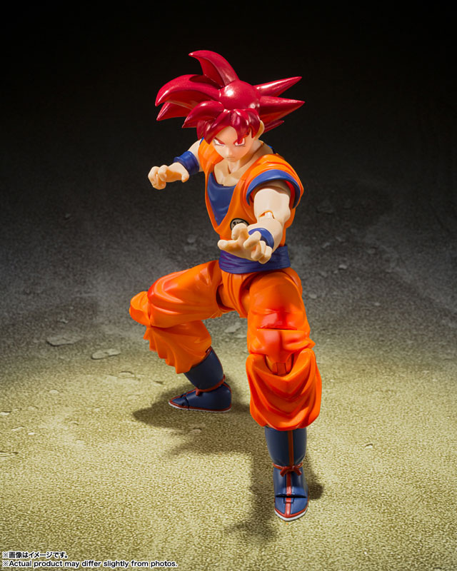 S.H.Figuarts スーパーサイヤ人ゴッド孫悟空-正しき心がもたらすサイヤ人の神- 『ドラゴンボール超』