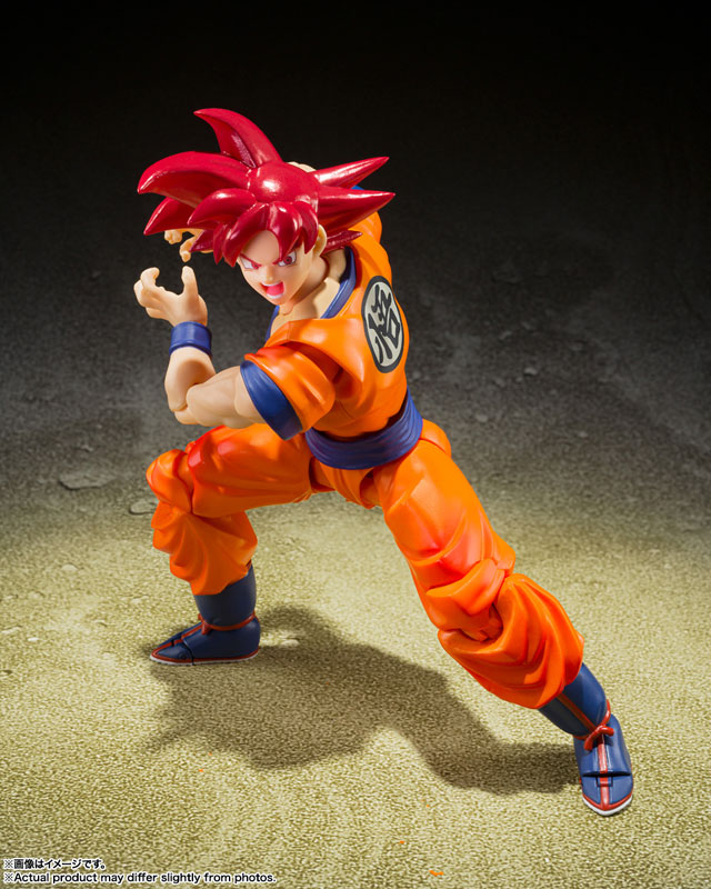 S.H.Figuarts スーパーサイヤ人ゴッド孫悟空-正しき心がもたらすサイヤ人の神- 『ドラゴンボール超』
