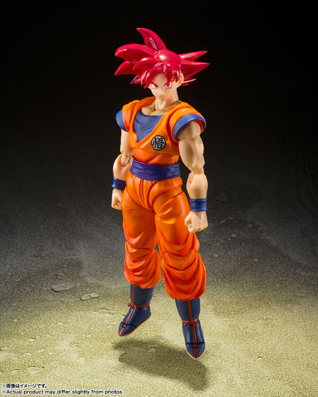 S.H.Figuarts スーパーサイヤ人ゴッド孫悟空-正しき心がもたらすサイヤ人の神- 『ドラゴンボール超』