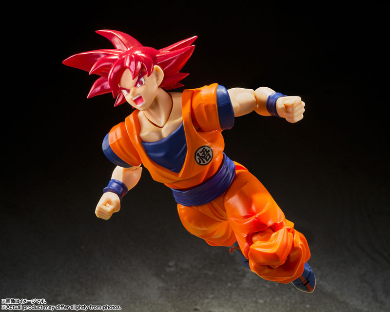 S.H.Figuarts スーパーサイヤ人ゴッド孫悟空-正しき心がもたらすサイヤ人の神- 『ドラゴンボール超』