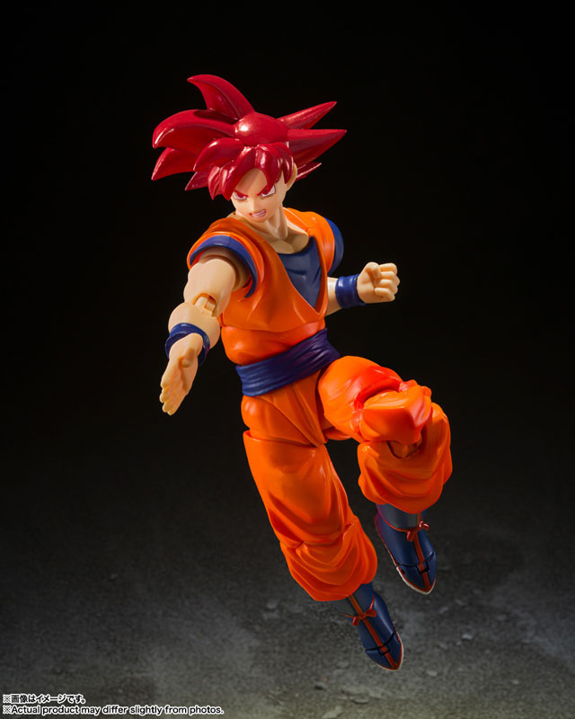 S.H.Figuarts スーパーサイヤ人ゴッド孫悟空-正しき心がもたらすサイヤ人の神- 『ドラゴンボール超』