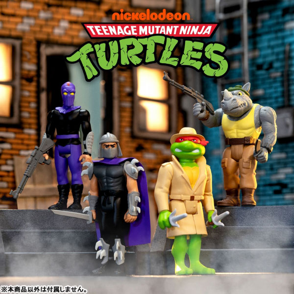 ●ミュータントタートルズ フットソルジャー フィギュア スーパー7 TMNT ○ミュータントタートルズ フットソルジャー フィギュア