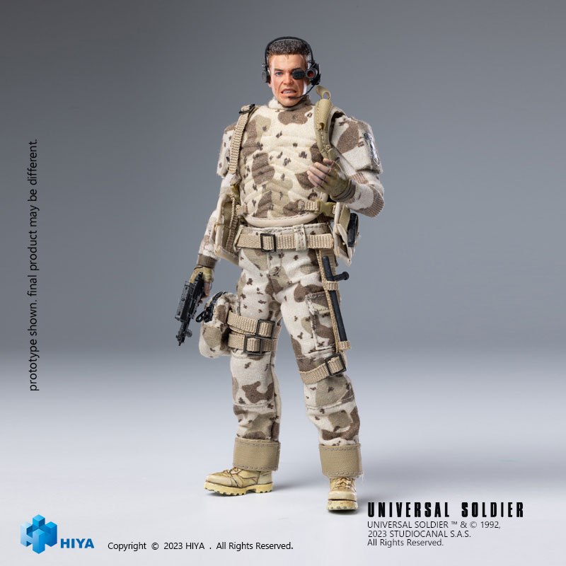 HIYA 1/12 ユニバーサルソルジャー リュック・デュブロー ESU0253 HIYA 1/12 ユニバーサル・ソルジャー リュック・デュブロー