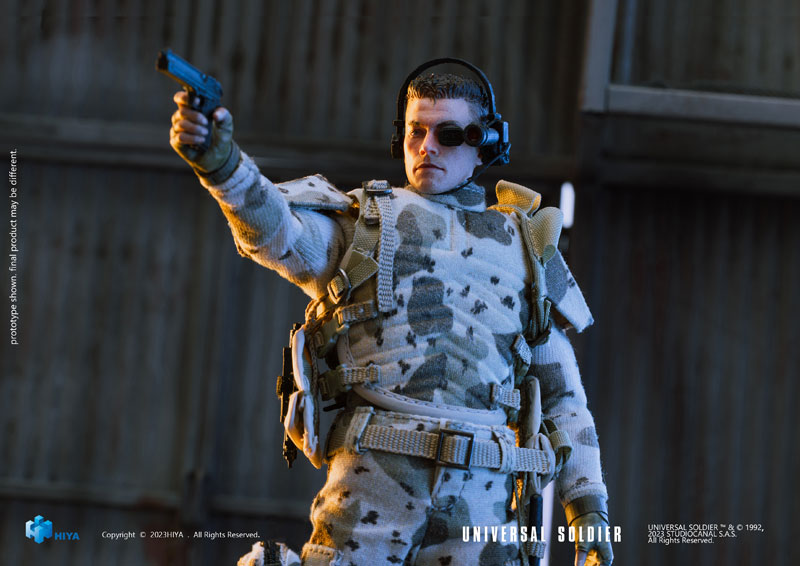 ユニバーサル・ソルジャー 1/12 アクションフィギュア リュック