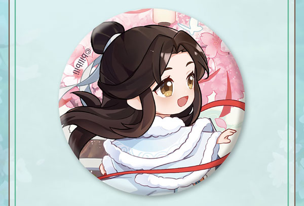 天官賜福 飛花千結ちびキャラフィギュア 花城&謝憐 特典缶バッジ付き Amazon.co.jp: QINGCANG 「天官賜福（てんかんしふく）」飛花