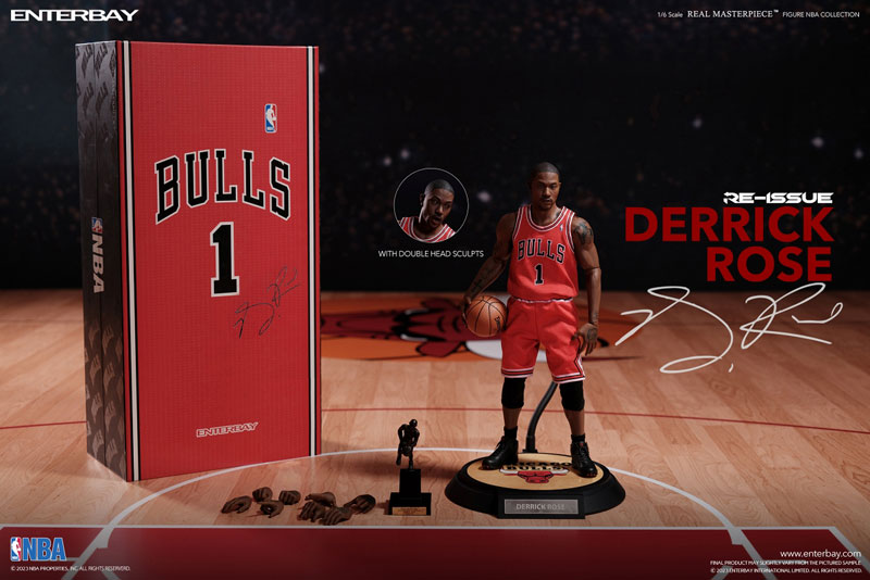 NBAコレクション/ デリック・ローズ 1/6 コレクティブル フィギュア スペシャルエディション[エンターベイ]【同梱不可】【送料無料】《在庫切れ》