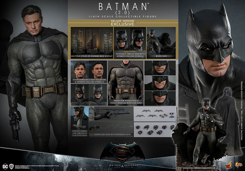 ムービー・マスターピース バットマンvsスーパーマン 1/6 バットマン