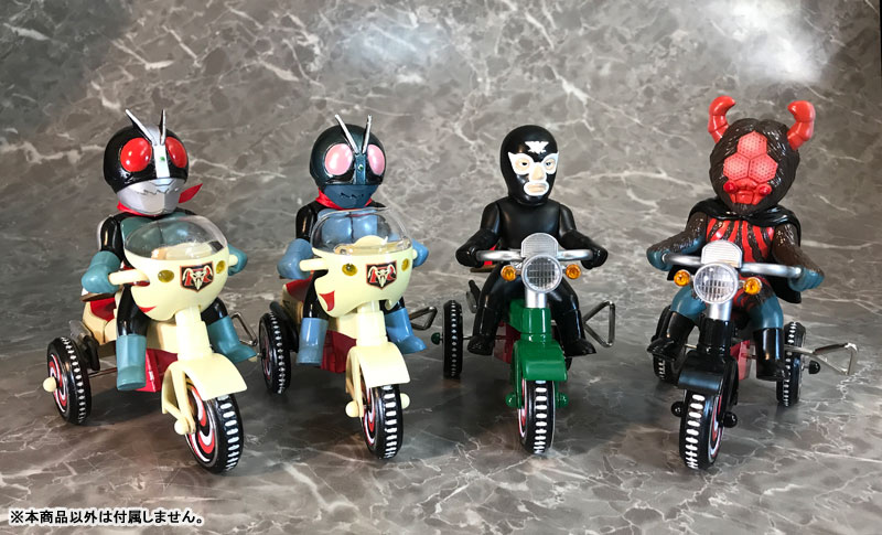 仮面ライダー EX三輪車 仮面ライダー旧1号 Bタイプ[プレックス]《在庫