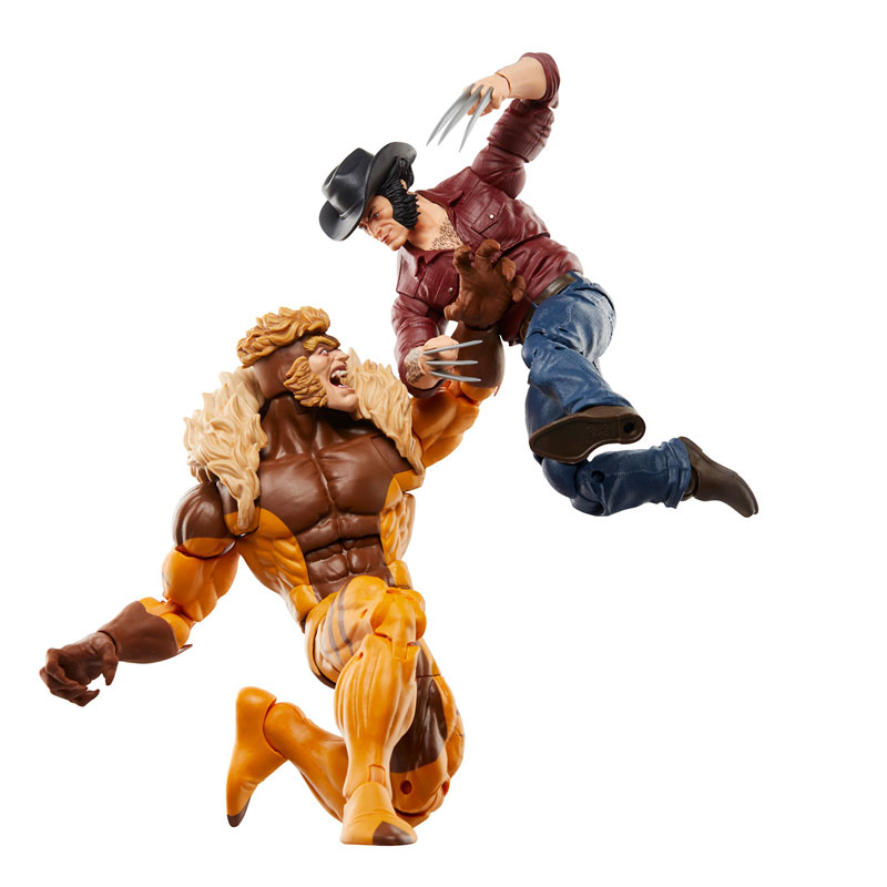 「マーベル・レジェンド」ウルヴァリン50周年シリーズ ローガン＆セイバートゥース マーベル』「マーベル・レジェンド」6インチ ウルヴァリン50周年
