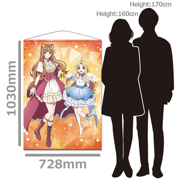 盾の勇者の成り上がり Season 2 B1タペストリー[ラフタリア＆フィーロ 