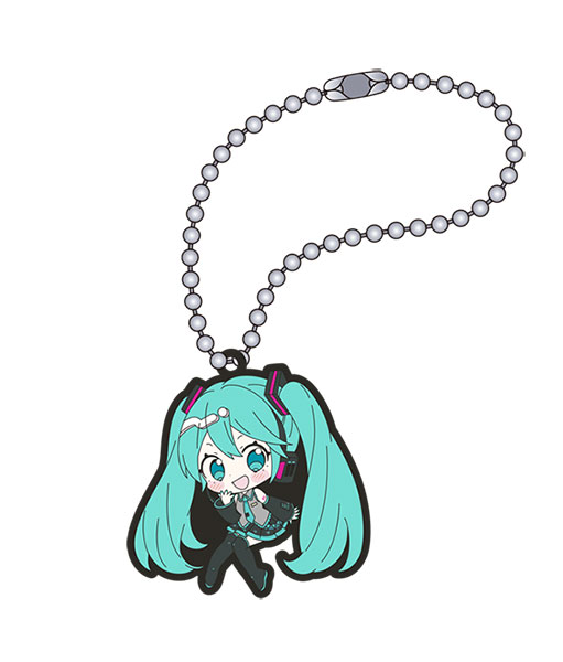 初音ミクシリーズ ラバーキーホルダーコレクション 初音ミク16thBD 5個