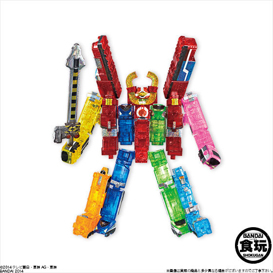 ミニプラ 烈車戦隊トッキュウジャー 烈車合体EX超トッキュウオー