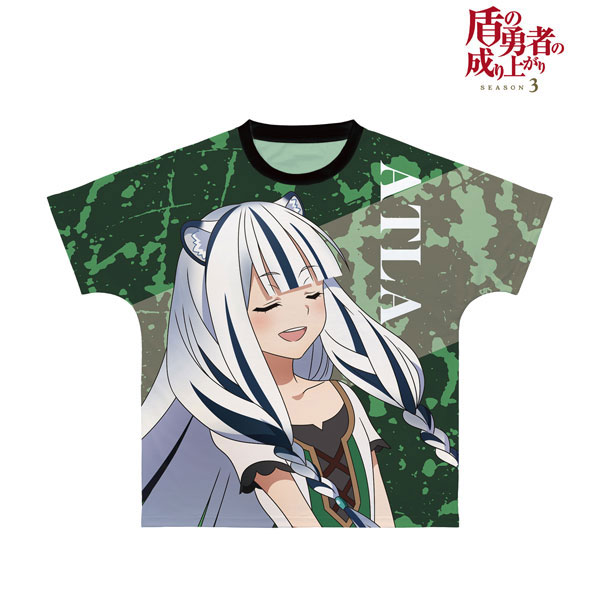 盾の勇者の成り上がり フルグラフィックTシャツ［ラフタリア