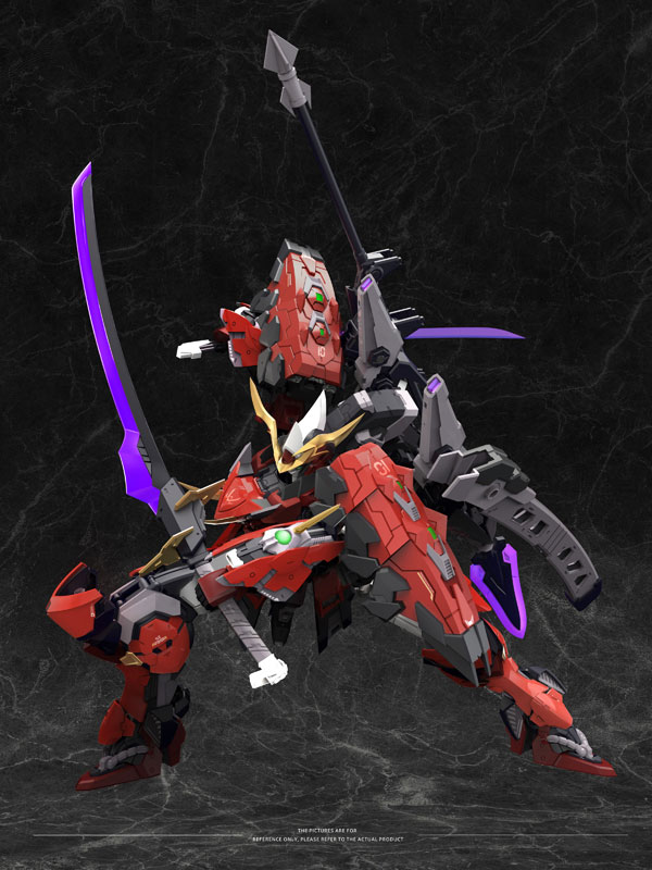 赤鬼若 清盛 プラスチックモデルキット プラモデル 銘匠伝(MJZ STUDIO) 銘匠伝（MJZ STUDIO） 赤鬼若 清盛 プラスチックモデルキット