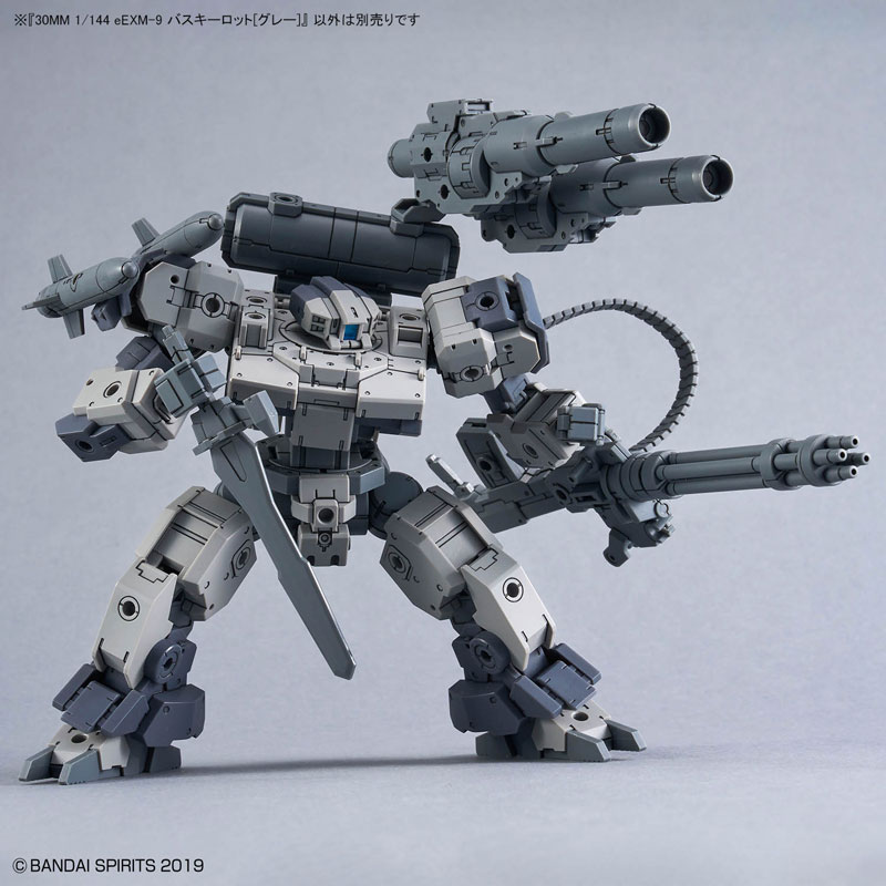 30MM 1/144 eEXM-9 バスキーロット[グレー] プラモデル（再販）[BANDAI SPIRITS]《発売済・在庫品》