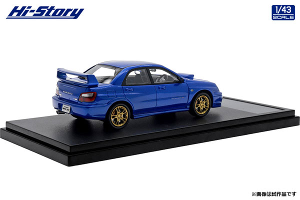 1/43 SUBARU IMPREZA WRX STi (2002) WRブルー・マイカ[ハイストーリー