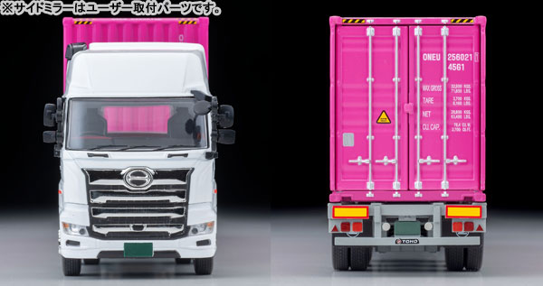 LV-N292b 日野プロフィア 40ft 海上コンテナトレーラ 1/64 LV－N292d 日野プロフィア 40ft海上コンテナトレーラ（東邦