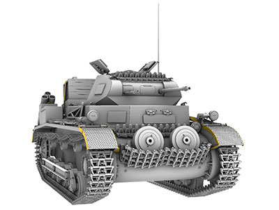 1/35 独・II号戦車b型+燃料トレーラー・雑納箱付 プラモデル[IBG