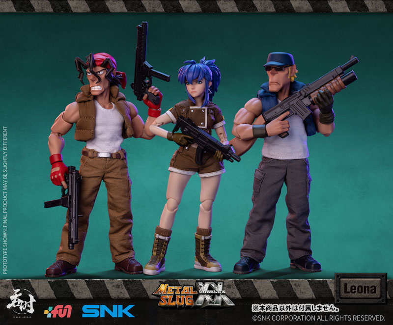 メタルスラッグ XX 1/12スケール アクションフィギュア レオナ[TUNSHI
