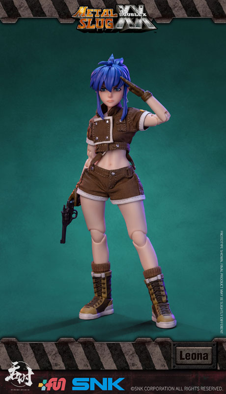 メタルスラッグ XX 1/12スケール アクションフィギュア レオナ[TUNSHI