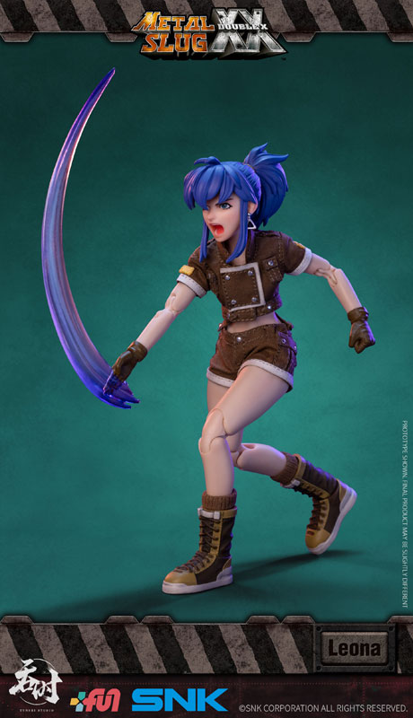 メタルスラッグ XX 1/12スケール アクションフィギュア レオナ[TUNSHI