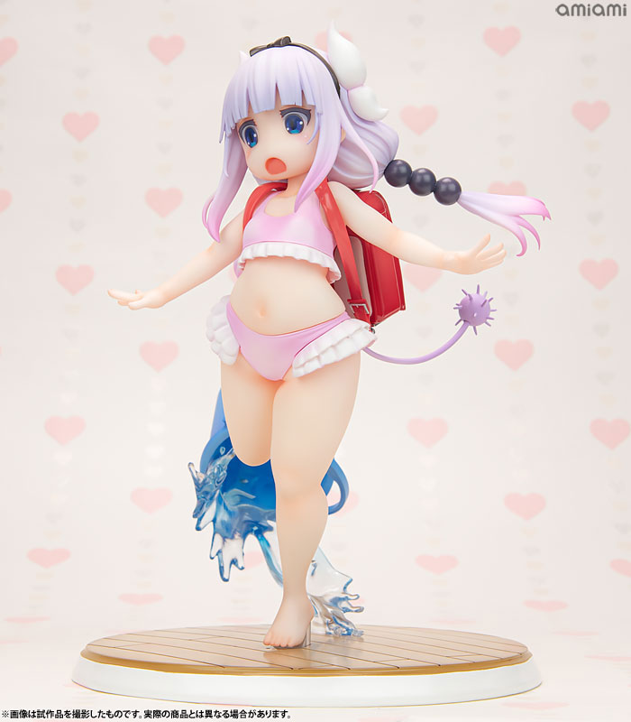 【あみあみ限定特典】小林さんちのメイドラゴン カンナカムイ おうちでワクワク水着Ver. 1/6 完成品フィギュア