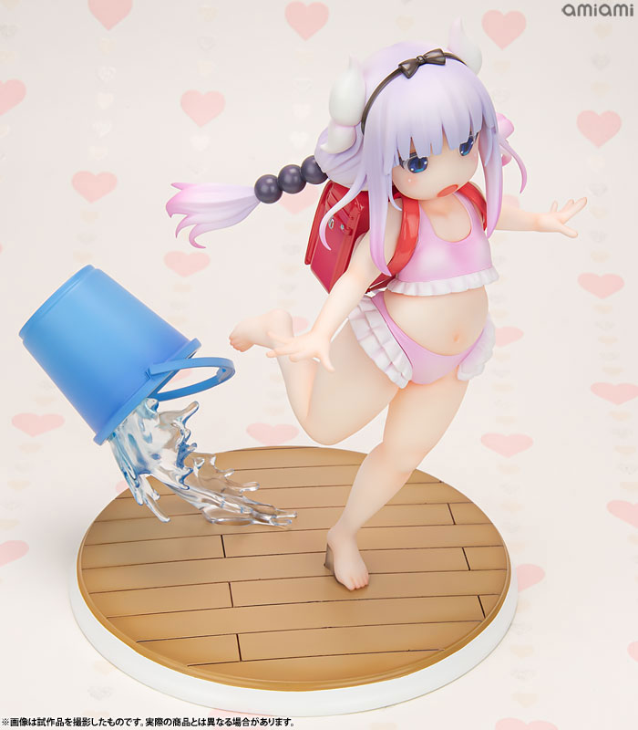 【あみあみ限定特典】小林さんちのメイドラゴン カンナカムイ おうちでワクワク水着Ver. 1/6 完成品フィギュア