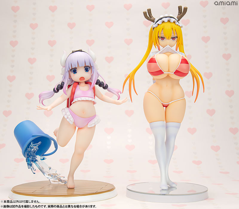 【あみあみ限定特典】小林さんちのメイドラゴン カンナカムイ おうちでワクワク水着Ver. 1/6 完成品フィギュア