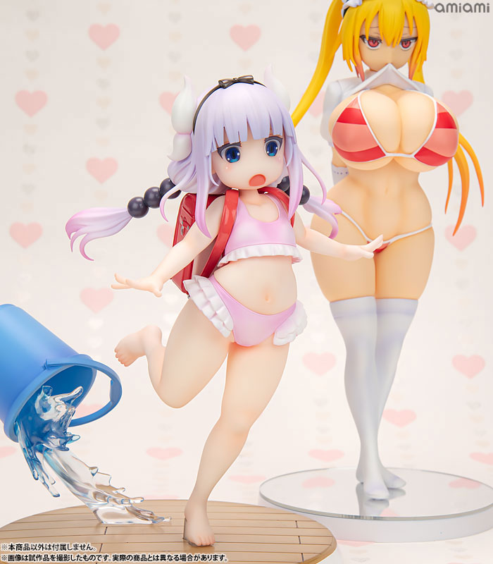 【あみあみ限定特典】小林さんちのメイドラゴン カンナカムイ おうちでワクワク水着Ver. 1/6 完成品フィギュア