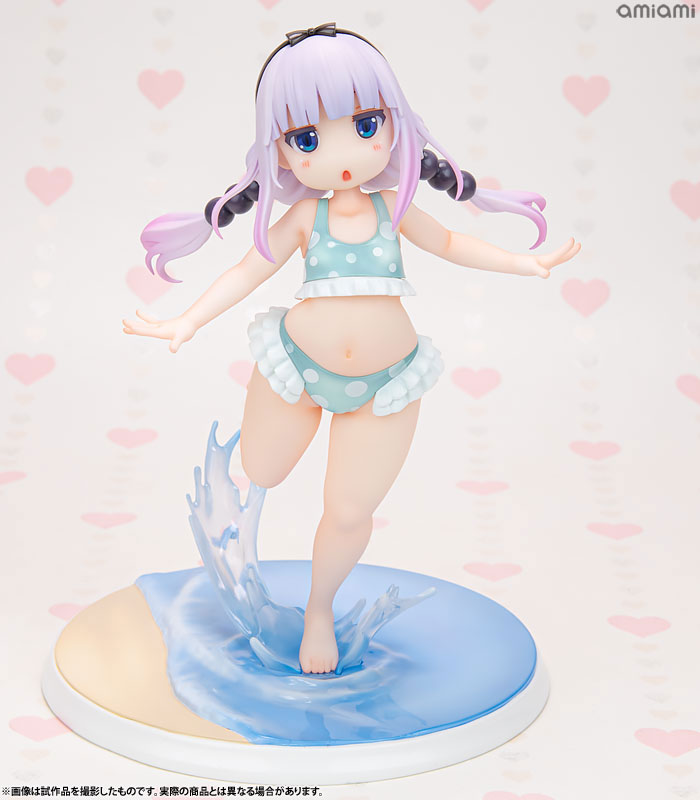 【あみあみ限定特典】小林さんちのメイドラゴン カンナカムイ はまべでウキウキ水着Ver. 1/6 完成品フィギュア