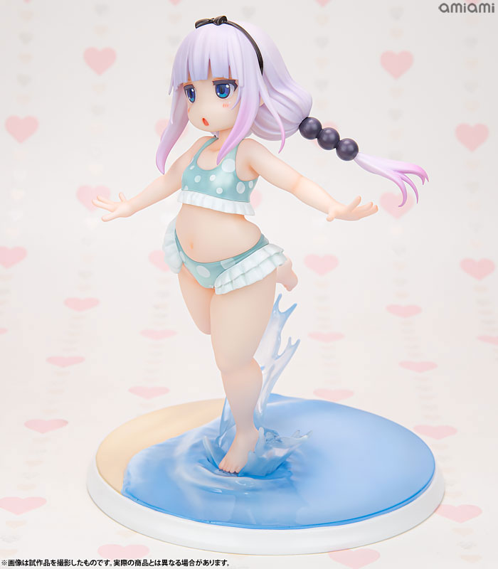 【あみあみ限定特典】小林さんちのメイドラゴン カンナカムイ はまべでウキウキ水着Ver. 1/6 完成品フィギュア